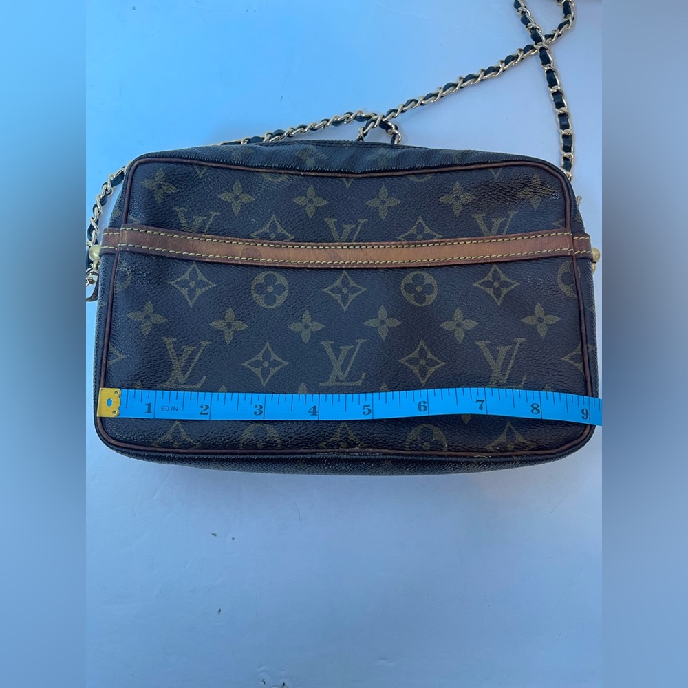Vintage Louis Vuitton Compiègne 23 converted into a shoulder bag. - Picture 9 of 14